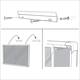 Binnenvitrine Nobo Premium Plus 8xA4 schuifdeur magnetisch