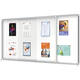 Binnenvitrine Nobo Premium Plus 27xA4 schuifdeur magnetisch