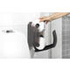 Toiletpapierdispenser Katrin systeemrol duo zwart 77519