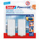 Haken tesa Powerstrips® LARGE Classic zelfklevend verwijderbaar wit 2 stuks