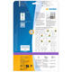 Rugetiket HERMA 5123 192x59mm zelfklevend wit 100 etiketten
