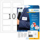Naambadge etiket HERMA 4412 80x50mm verwijderbaar wit 250 stuks