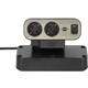 Stekkerdoos Brennenstuhl bureau Estilo 10vdig incl 1 USB C, 1 USB A, 2m zi/zw