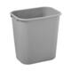 Afvalbak Rubbermaid medium 26 liter grijs