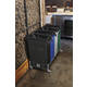 Afvalbak Rubbermaid Slim Jim Vented met luchtsleuven 60 liter groen