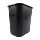 Afvalbak Rubbermaid medium 26 liter zwart