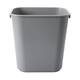 Afvalbak Rubbermaid klein 12 liter grijs