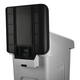 Paneel Rubbermaid Slim Jim Recyclestation voor label zwart