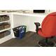 Papierbak Rubbermaid recycling groot 39L blauw