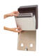 Asbak Rubbermaid Smokers' Station muurbevestiging zwart