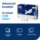Handdoek Tork H2 Xpress Advanced multifold 2-laags 212x255mm 21x180 vel wit 120398
