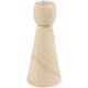 Kandelaar Creativ Company hout conisch 14.5cm