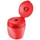 Puntenslijper STABILO 4849 woody 3 in 1 rood