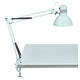 Bureaulamp MAUL Study tafelklem excl.LED lamp E27 wit