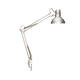 Bureaulamp MAUL Study tafelklem excl.LED lamp E27 zilver