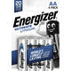 Batterij Energizer Ultimate Lithium 4x AA