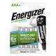 Batterij oplaadbaar Energizer 4x AAA 800mAh