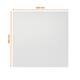 Whiteboard Nobo frameloos modulair 45x45cm