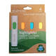 Markeerstift Econovo assorti blister à 4 stuks