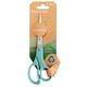 Schaar Econovo 178mm blauw blister à 1 stuk