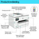 Multifunctional inktjet printer HP Officejet 9730E