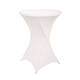 Tafelrok BRASQ voor statafel 80cm wit