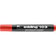 Viltstift edding 103 rond medium rood