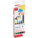 Fineliner edding 1200 fijn glitter assorti set à 5 stuks