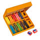 Kleurpotloden Bickids Multi Surface + 2 puntenslijpers ass 10kl 40st