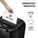 Papiervernietiger Fellowes Powershred LX50 snippers 4x37mm zwart