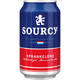 Water Sourcy rood blik 330ml