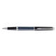 Rollerpen Waterman Hémisphère Colour Blocking black en blue CT fijn