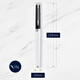 Vulpen Waterman Hémisphère Colour Blocking black en white CT medium