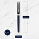 Vulpen Waterman Hémisphère Colour Blocking black en blue CT medium
