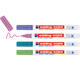 Krijtstift edding 4085 by Securit rond 1-2mm mtl assorti blister à 4st