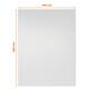 Whiteboard Nobo frameloos modulair magnetisch 60x45cm