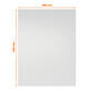 Whiteboard Nobo frameloos modulair magnetisch 60x45cm