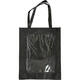 Tas Creativ Company 42x34x12cm met plastic voorkant zwart