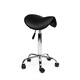 Zadelkruk Office medium harde wielen zw