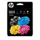 Inktcartridge HP 6C3Z1NE 924 zwart + 3 kleuren