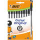 Balpen Bic Cristal medium zwart blister à 10 stuks