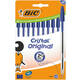 Balpen Bic Cristal medium blauw blister à 10 stuks