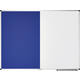 Combibord Legamaster UNITE blauw vilt-whiteboard 90x120cm