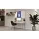 Combibord Legamaster UNITE blauw vilt-whiteboard 90x120cm