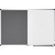 Combibord Legamaster UNITE grijs vilt-whiteboard 60x90cm