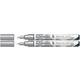 Viltstift  Schneider Paint-it 060 - 061 2.0mm en 0.8mm mtl chrome 2st
