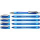 Balpen Schneider Slider Memo XB  blauw 4st + 1 gratis Slider balpen