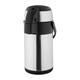 Thermoskan Olympia met pomp  2.5 liter rvs