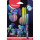 Viltstift Maped Deepsea Paradise set à 12 kleuren
