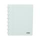 Adresboek Atoma A5 lijn 54vel 90gr PP assorti